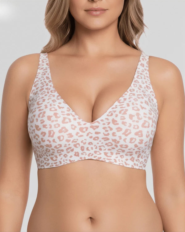 ShapeHer Animal Print Formgivende Bøjlefri BH
