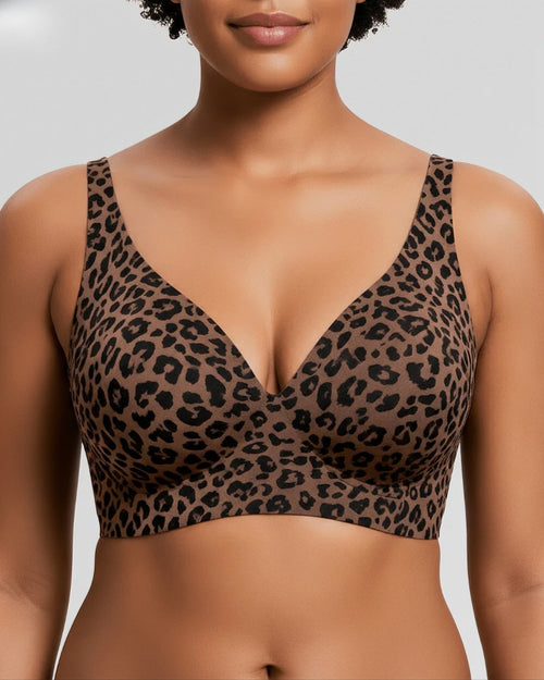 ShapeHer Animal Print Formgivende Bøjlefri BH