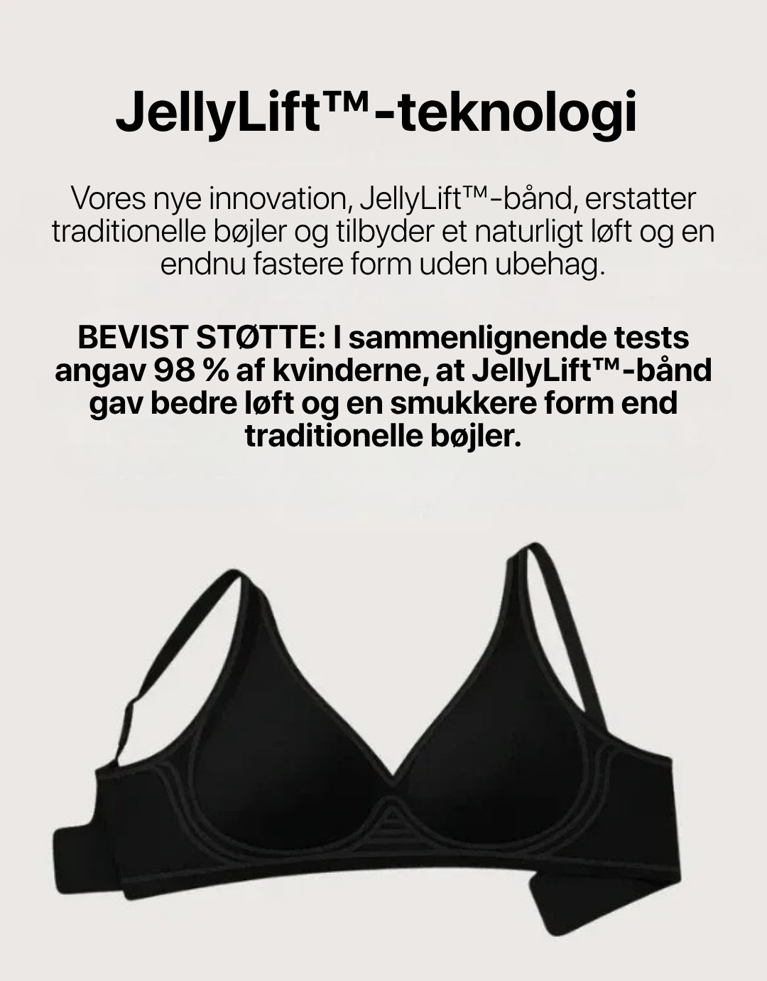 ShapeHer Formgivende Bøjlefri BH