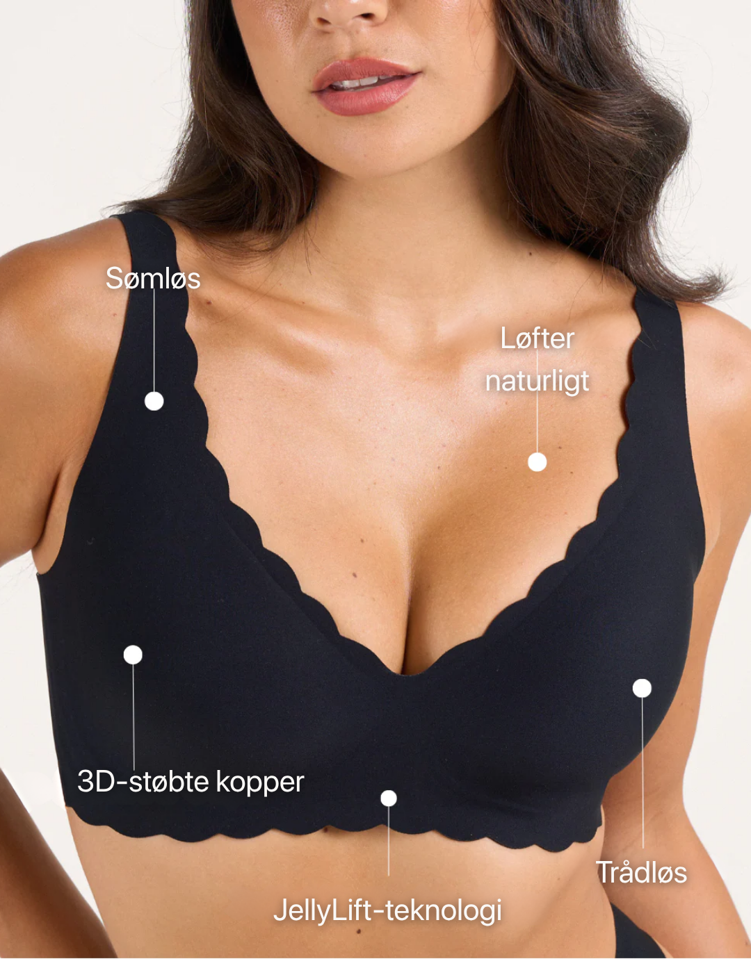 ShapeHer Bloom Formgivende Bøjlefri BH
